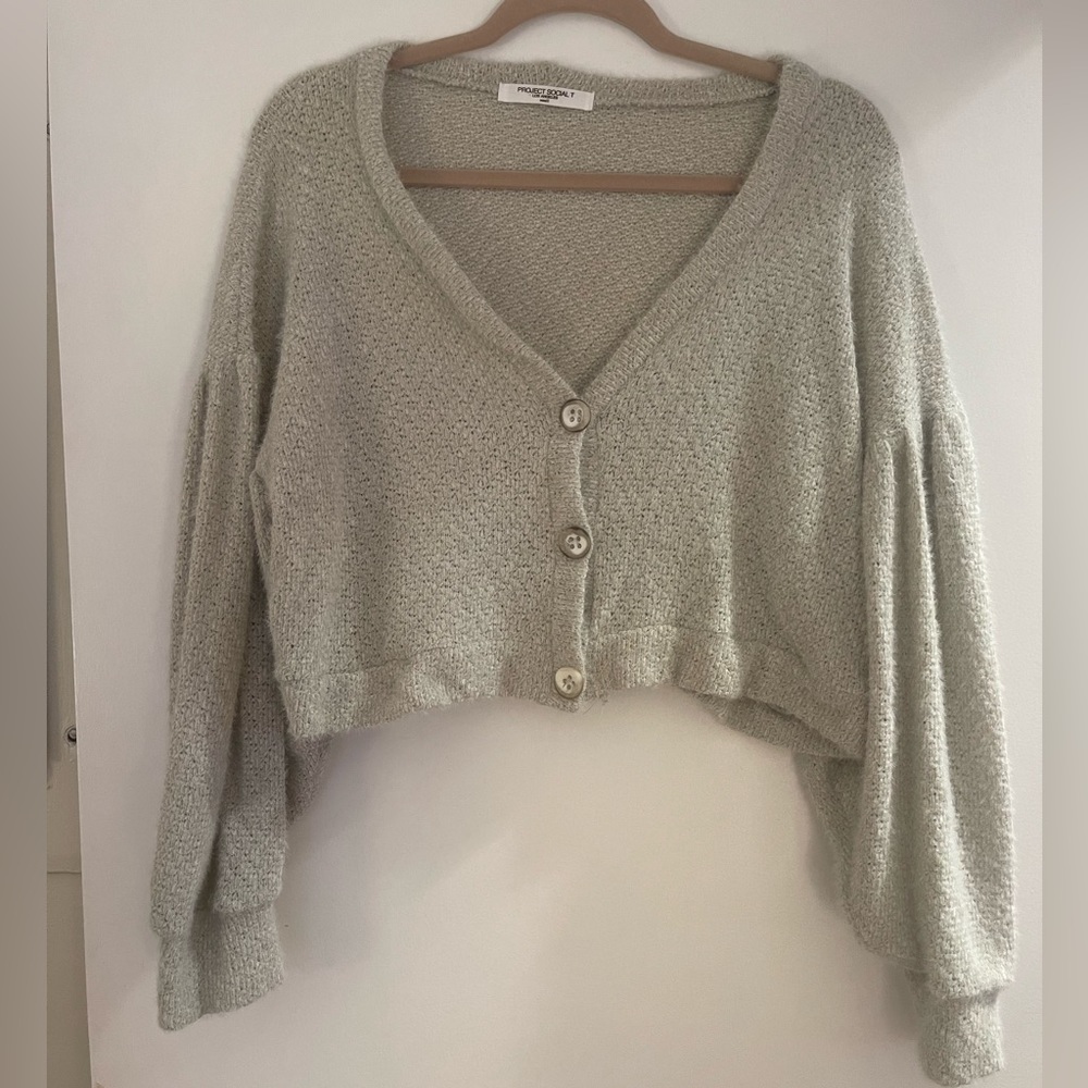 Project Social T Cropped Sweater